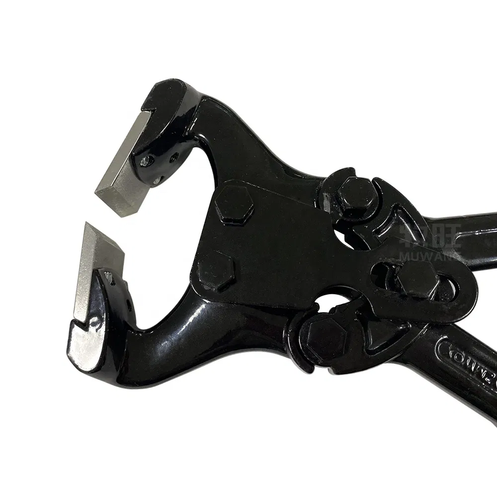 Outil de réparation pince à sabot de mouton poignée en caoutchouc outil de pince à sabot à longue poignée